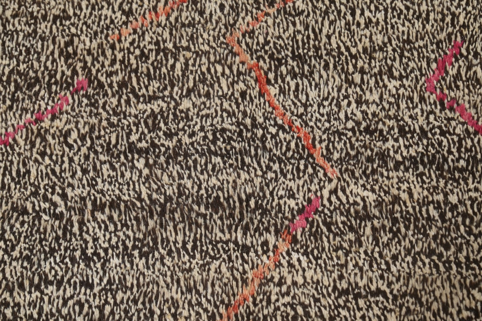 Trellis Moroccan Area Rug 6×10 Ft Hand-Knotted Grey Wool Tribal Oriental Rug