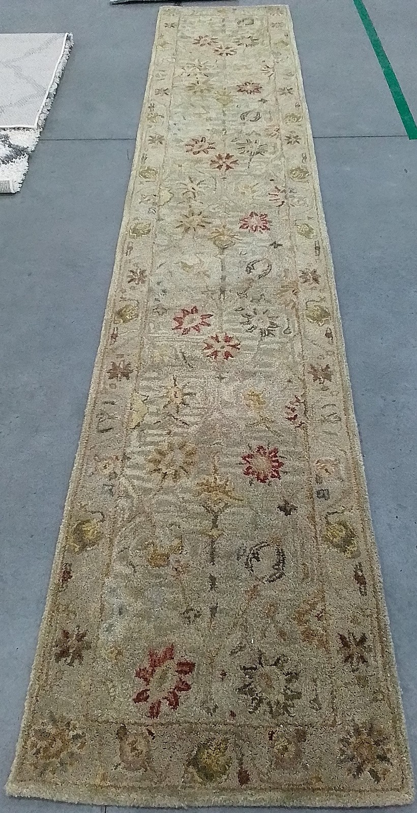 TAUPE / BEIGE 2′-3″ x 12′-0″ Flaw in Rug, Reduced Price 1172804654 AT859B-212
