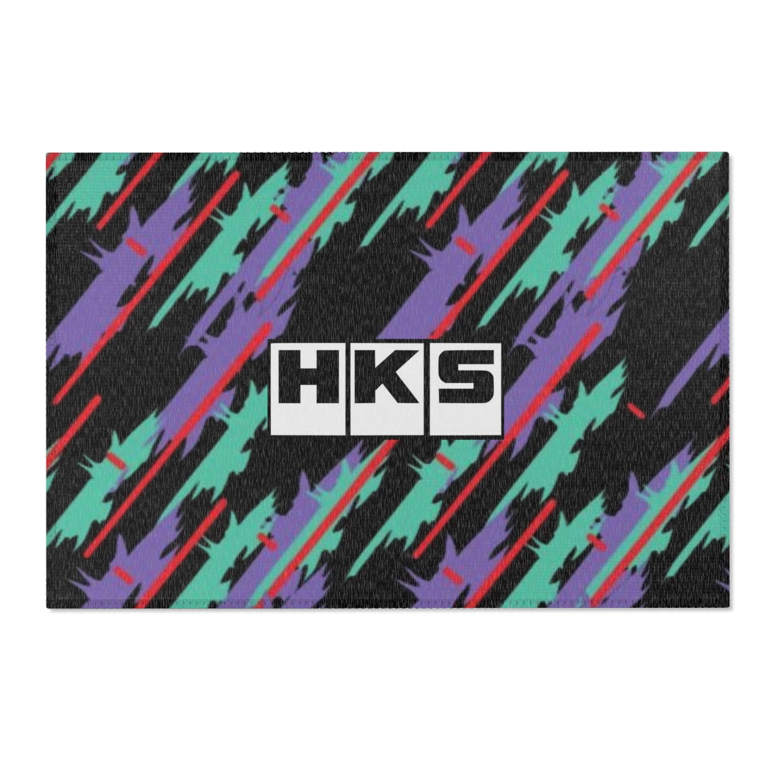 HKS Oil Slick Area Rug, HKS Shop Mat, HKS Garage Floor Mat, HKS Door Mat