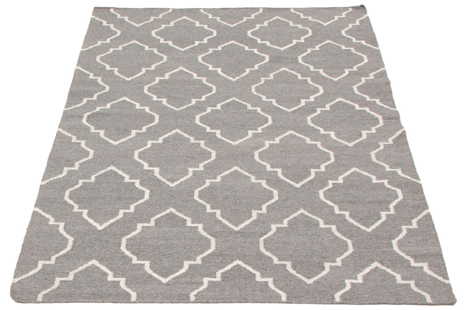 Vintage Hand Woven Area Rug 5’3″ x 8’2″ Traditional Wool Oriental Carpet