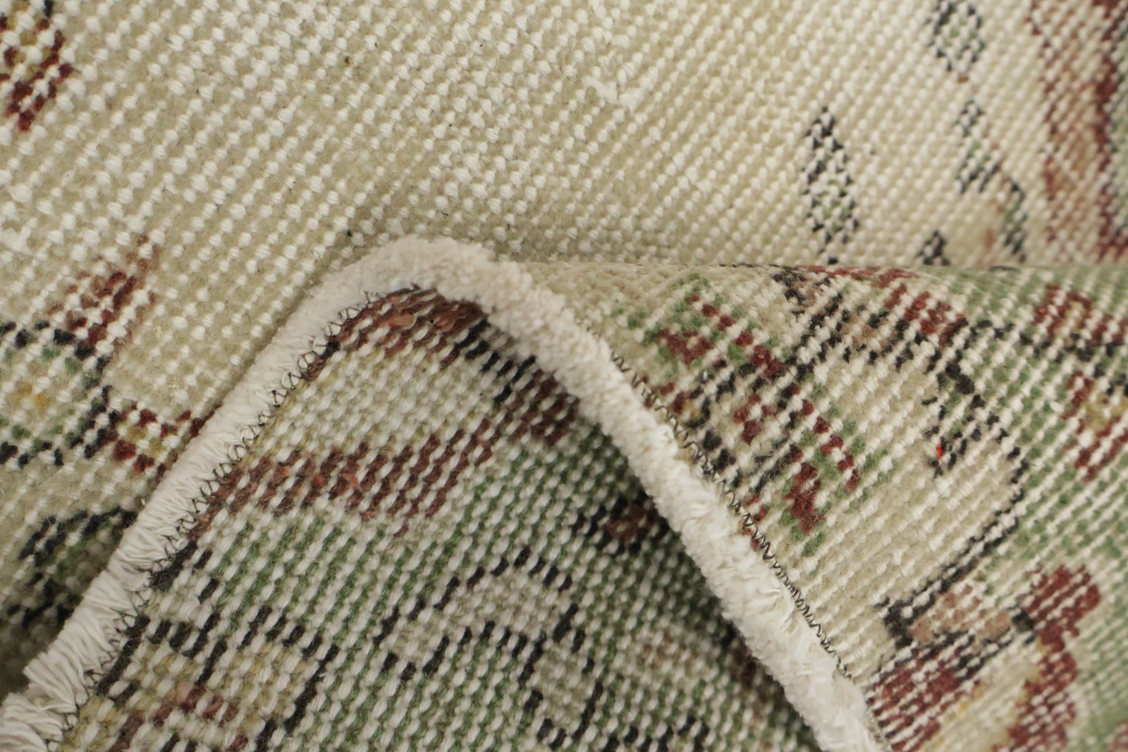 Classic Vintage Floral Rug 4×7 Ft Handmade Distressed Turkish Carpet Bedroom Rug