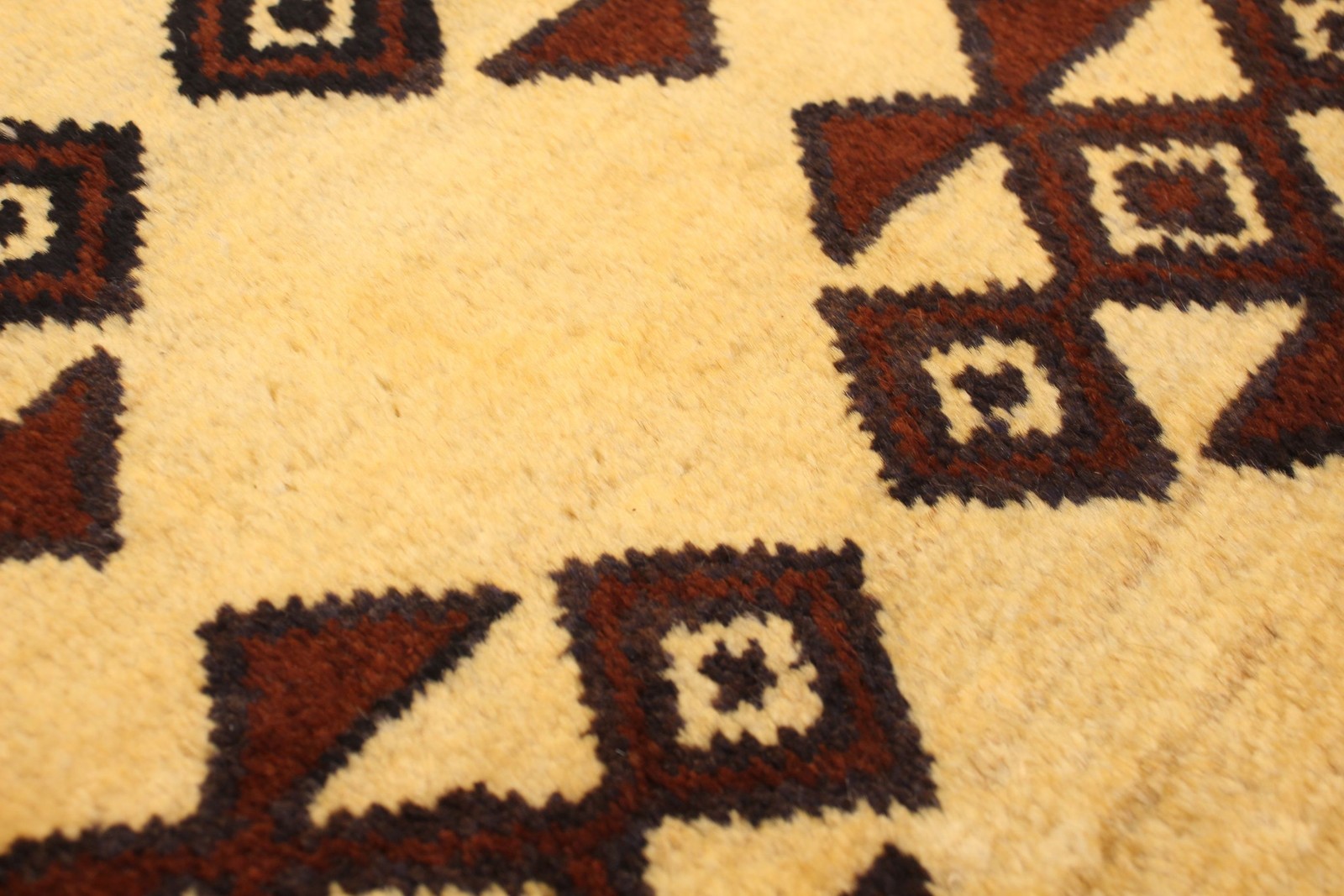 Traditional Vintage Hand-Knotted Area Rug 4’4″ x 5’8″ Oriental Wool Carpet