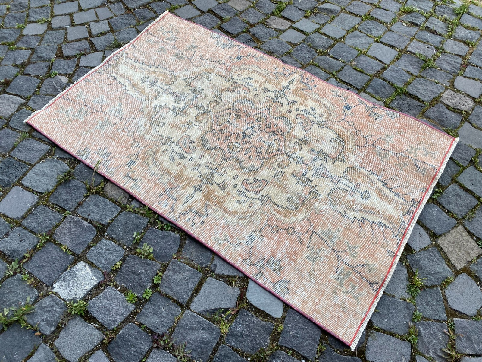 Handmade rug,Area rug,Turkish area rug,Wool rug,Bohemain area rug 2,7 x 4,3 ft