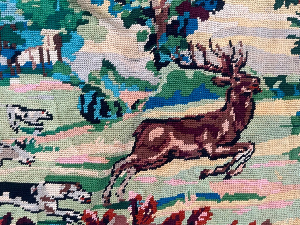 Vintage Tapestry, Handmade French Tapestry Pictorial Wall Décor Tapestry 2×1.5ft