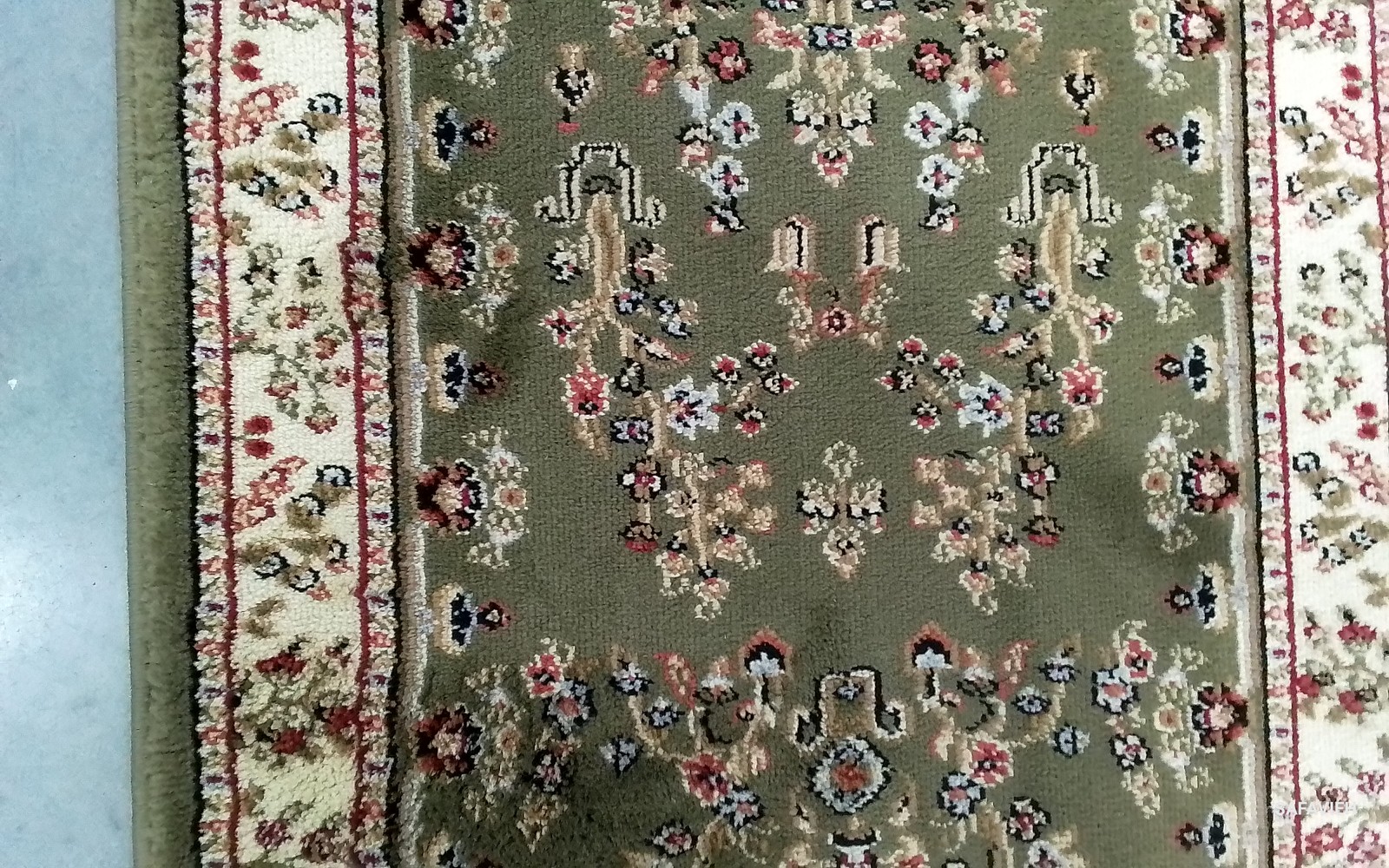 SAGE / IVORY 2′-3″ x 22′-0″ Flaw in Rug, Reduced Price 1172804481 LNH331C-222