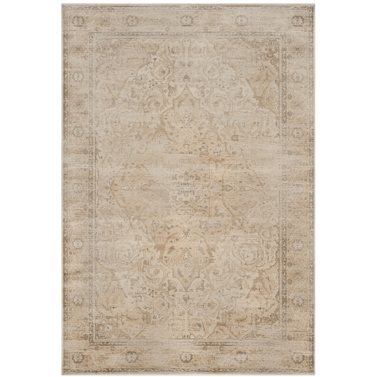 SAFAVIEH Vintage Collection VTG159-3440 Stone Rug