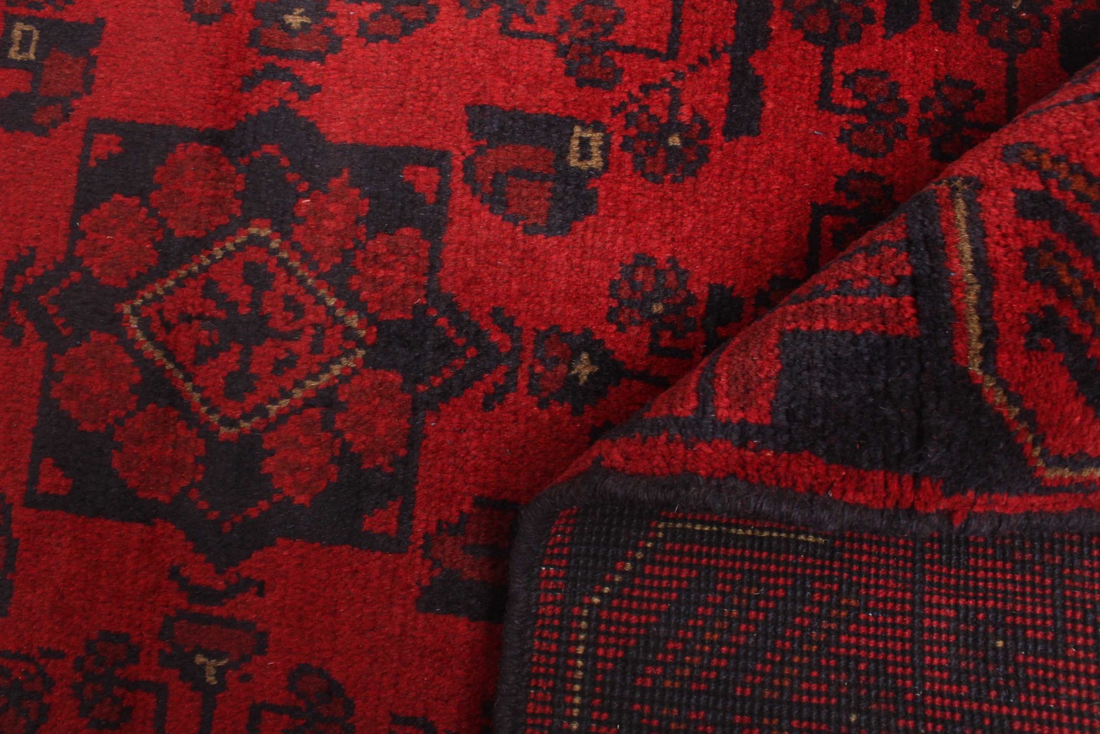 Traditional Hand-Knotted Geometric Area Rug 2’6″ x 4’0″ Oriental Wool Carpet