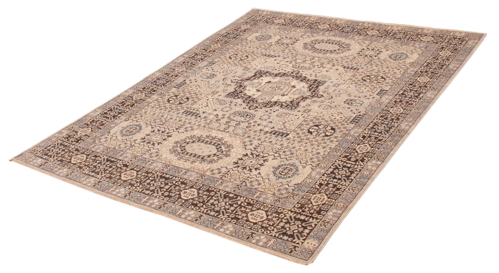 Traditional Hand-knotted Carpet 7’10” x 10’0″ Wool Oriental Area Rug