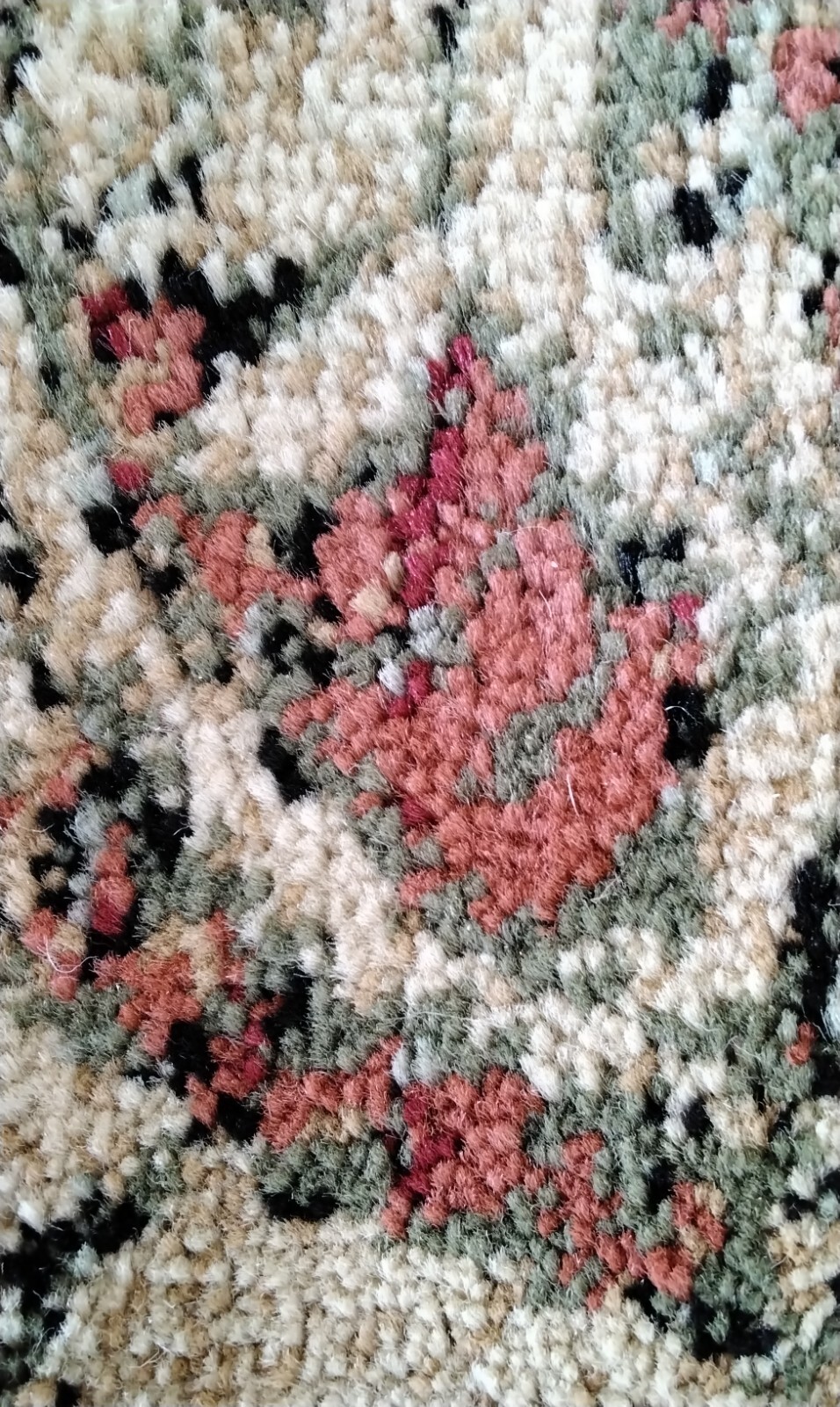 MULTI 5′-3″ X 5′-3″ Round Back Stain Rug, Reduced Price 1172713421 LNH224A-5