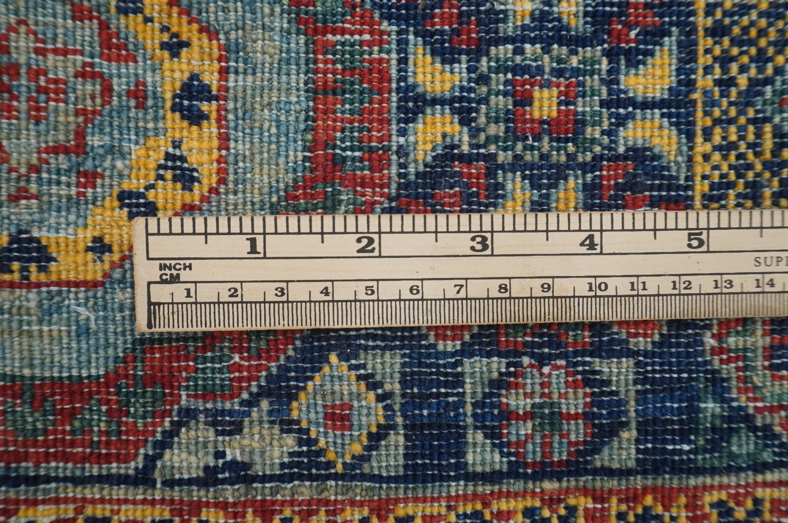 3 x 4 ft Navy Blue Mamluk Afghan Hand Knotted Wool Medallion Small Area Rug