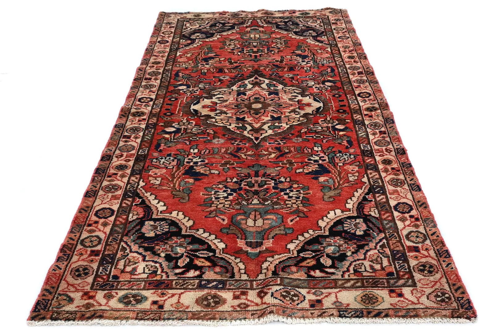 Vintage Floral Tribal 3’4X6’10 ft Rug Oriental Hallway Farmhouse Decor Carpet