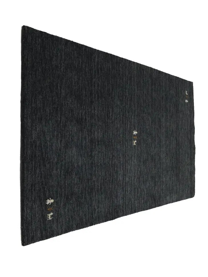 Charcoal Tribal 4X6 Gabbeh Modern Area rug Carpet Wool