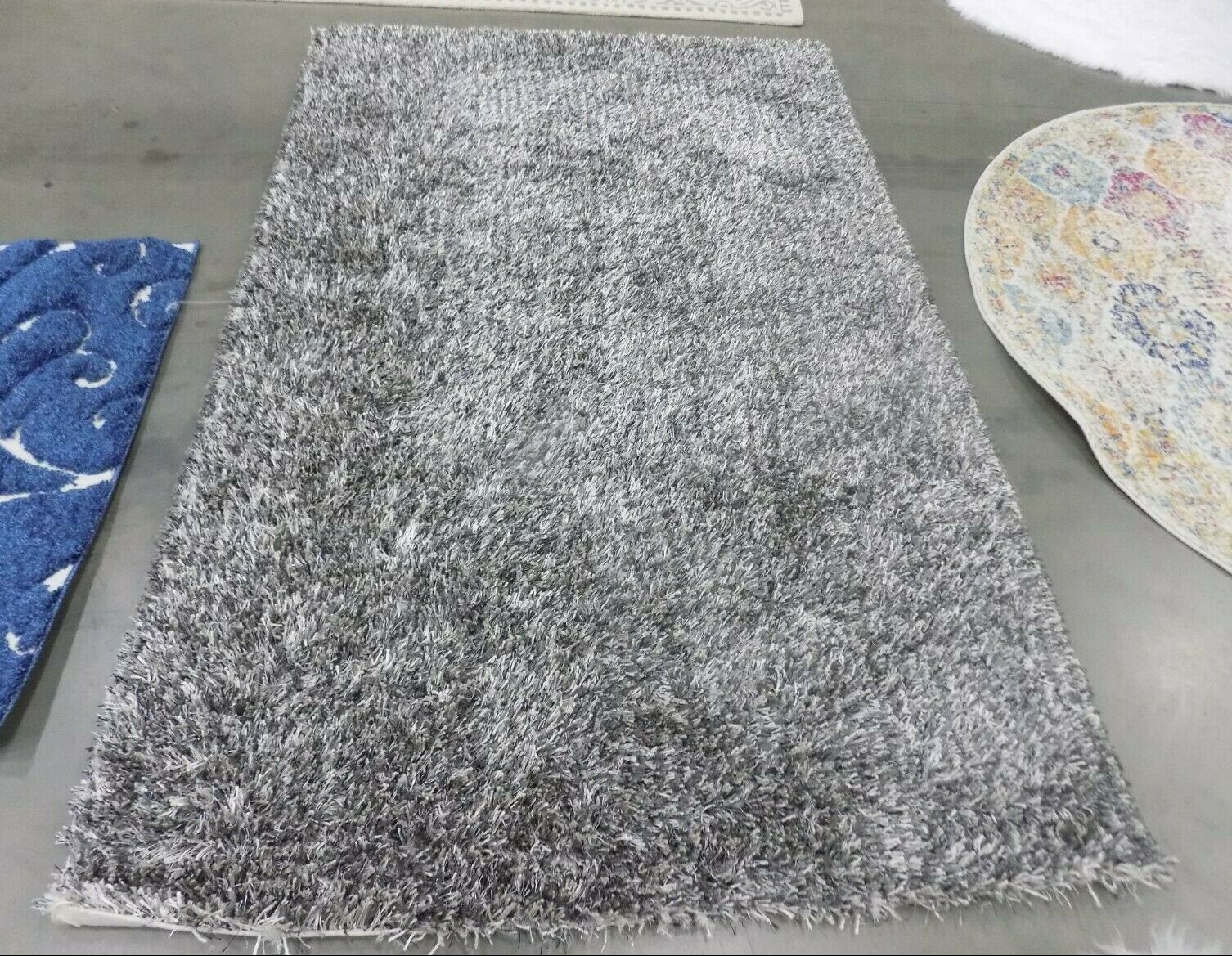 PLATINUM 5′ X 8′ Pulled Threads Rug, Reduced Price 1172595255 SG531-7612-5