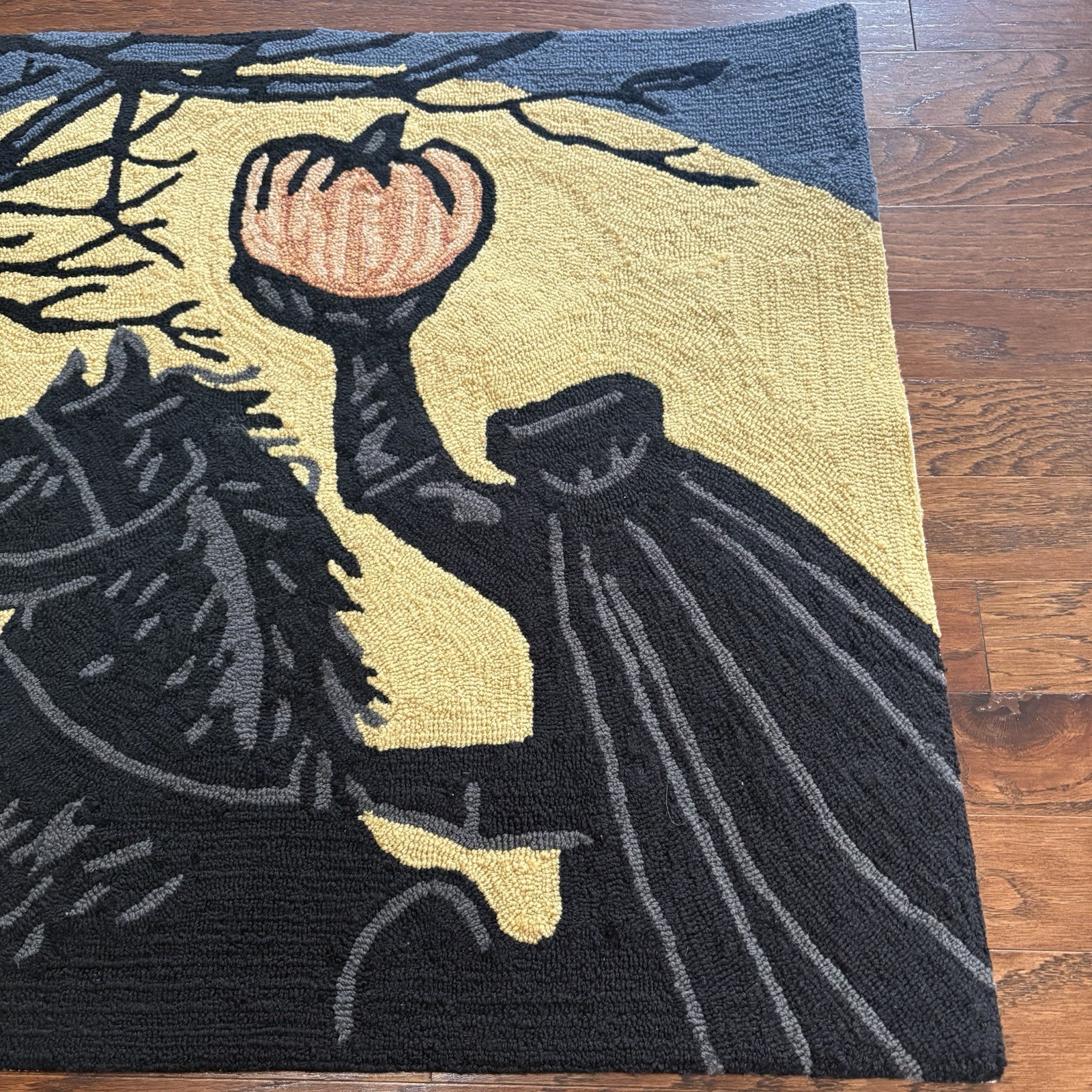 Liora Manne Frontgate Ravella Headless Horseman Hand Tufted Rug 30×48 Halloween