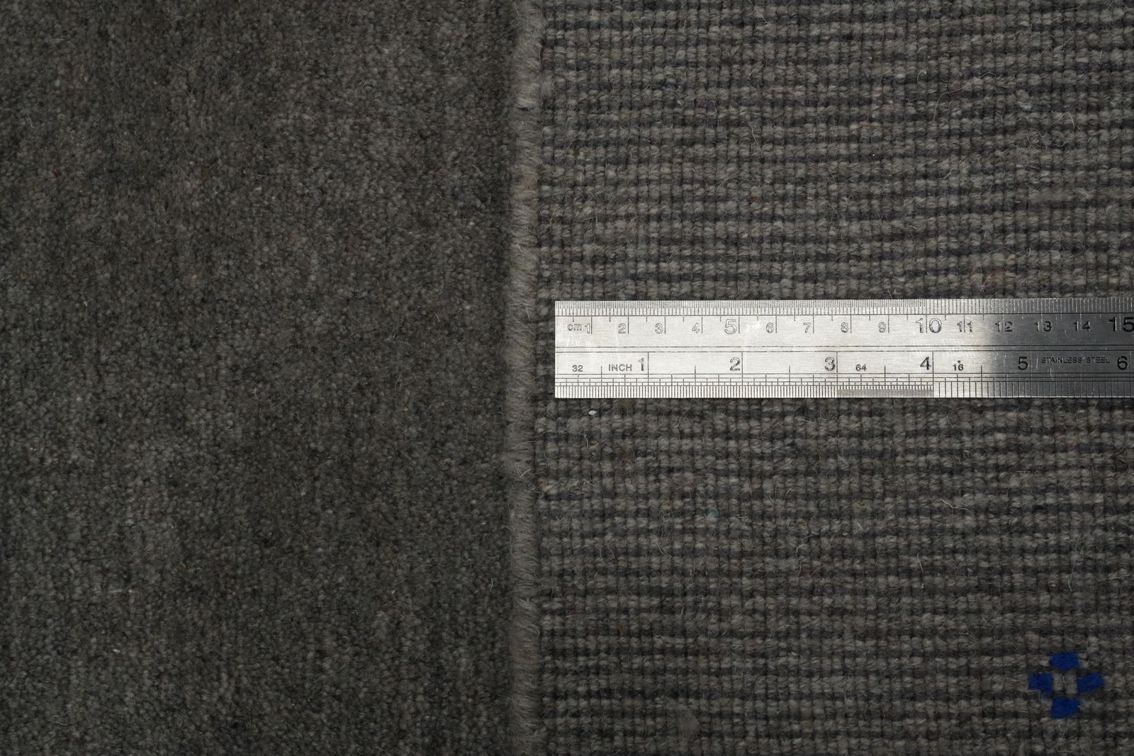 Eye-catching Gabbeh Living Room Rug Gray Color Handmade Wool 9×12 ft