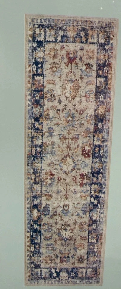 Mineral Spring 2’x7′ Franklin Runner Rug Mat Kindred Multi Pattern