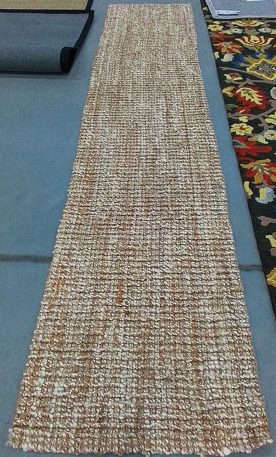 NATURAL / IVORY 2′-6″ x 12′-0″ Flaw in Rug, Reduced Price 1172801762 NF447N-212