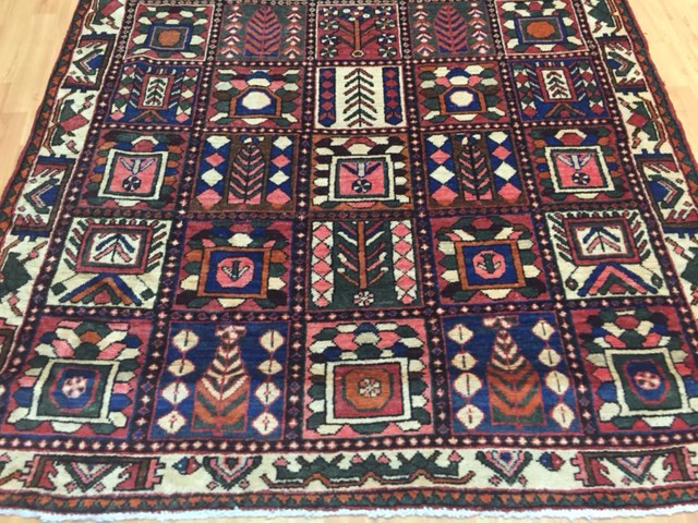 5’2″ x 9’10” Indian Oriental Rug – Gallery Size – Hand Made – 100% Wool