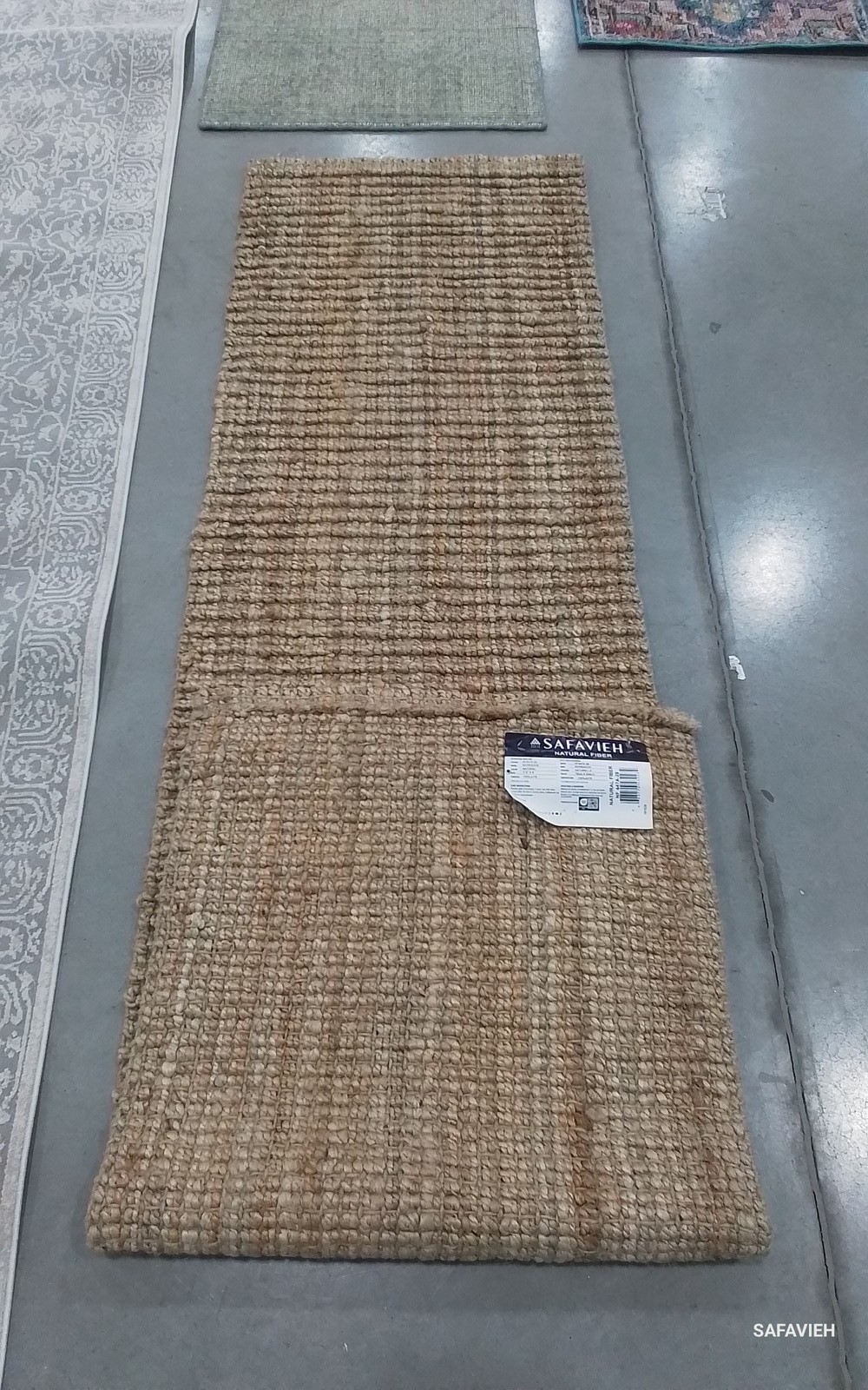 NATURAL 2′-6″ x 8′-0″ Broken Thread Rug, Reduced Price 1172808642 NF447A-28
