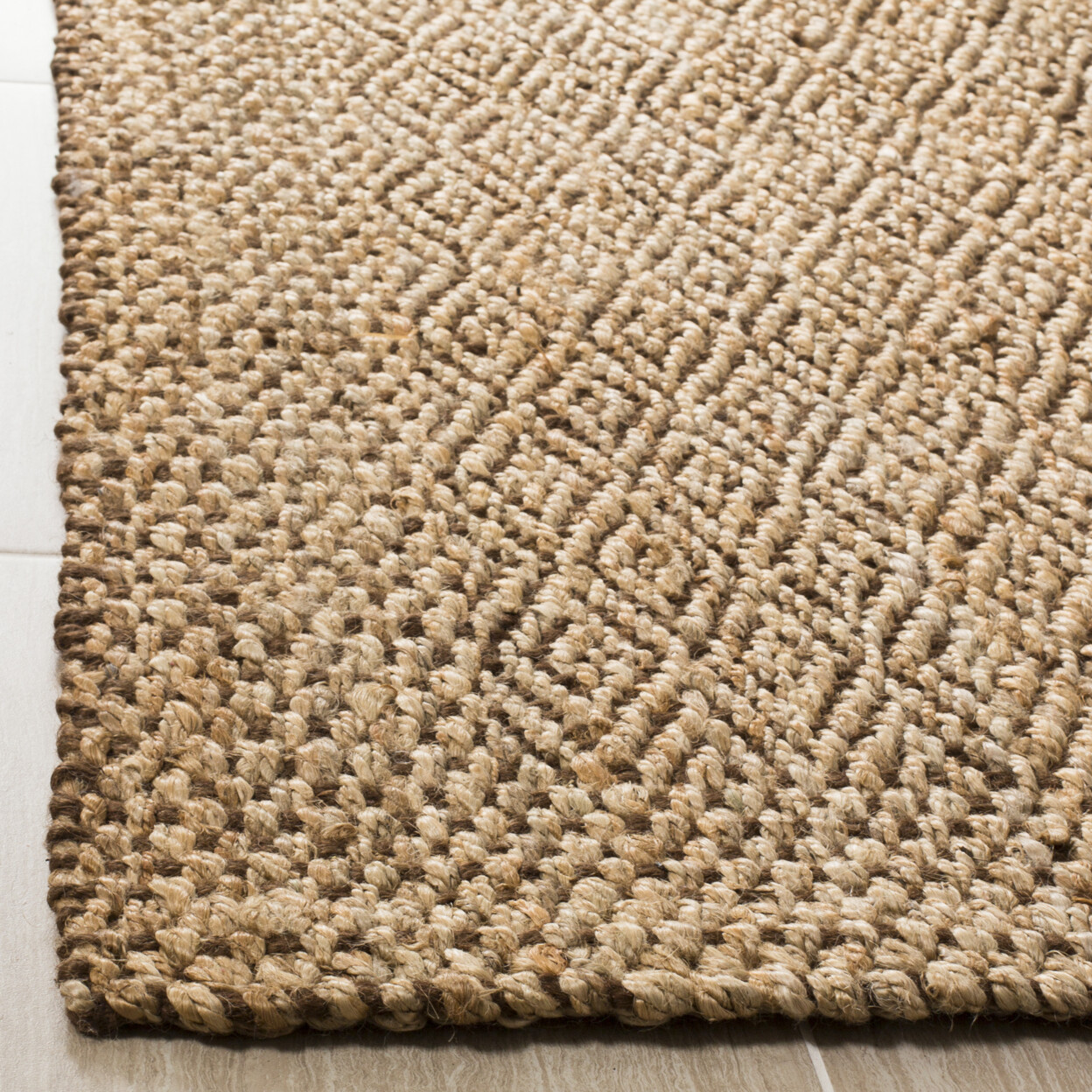 SAFAVIEH Natural Fiber NF183A Natural / Brown Rug