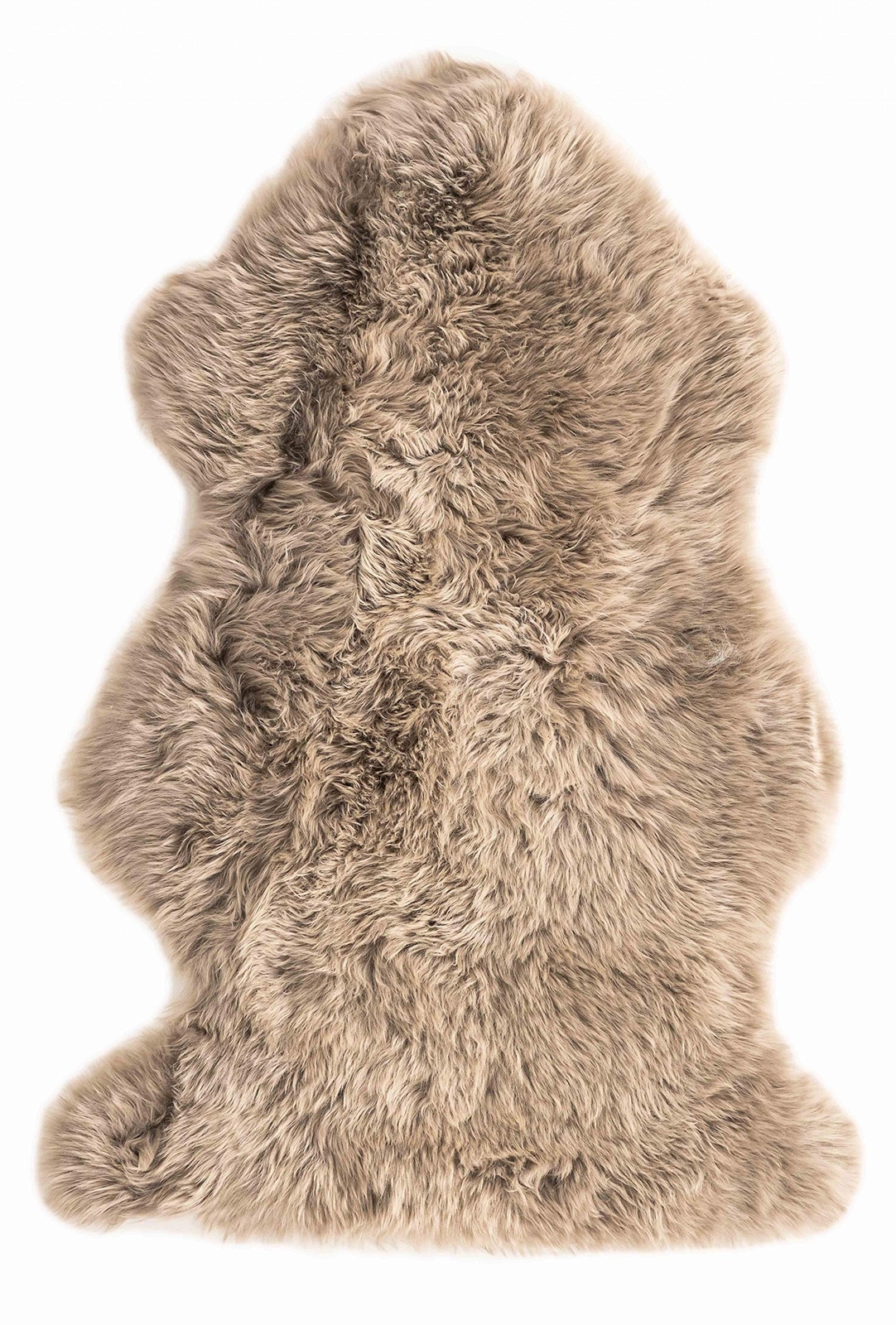 2′ X 3′ Latte New Zealand Natural Sheepskin Rug