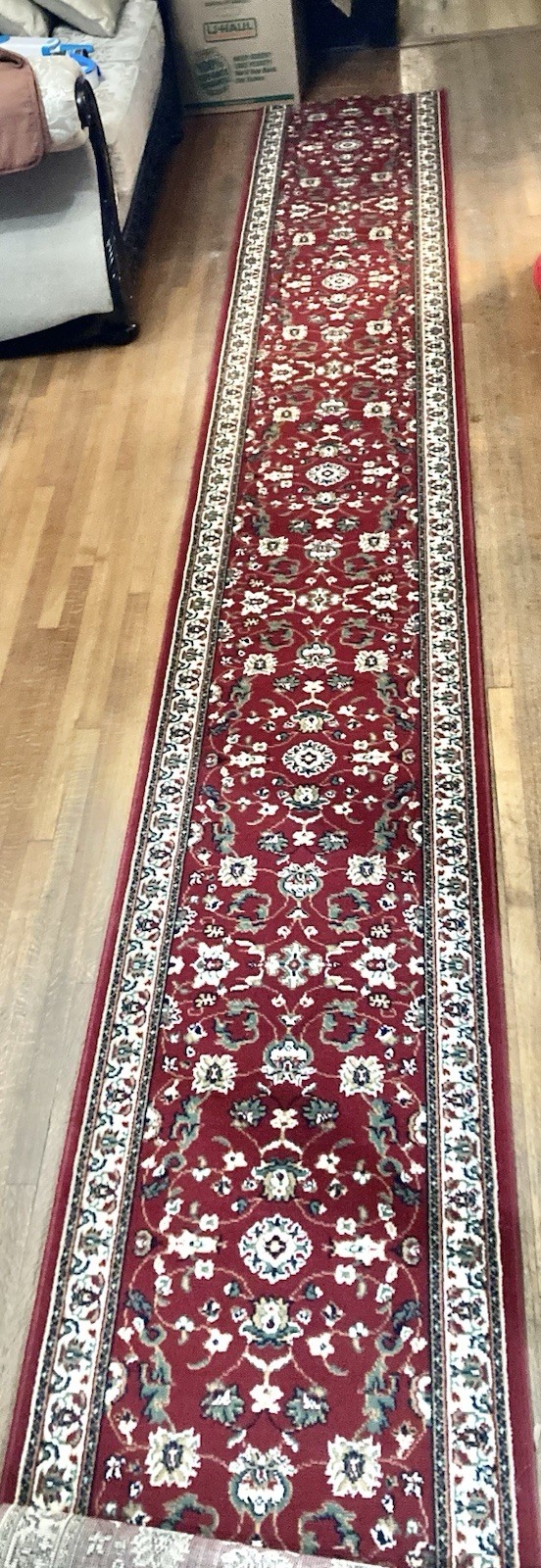 20 Ft X 2.33 Ft Hand-knotted Runner Rug Traditional Oriental Wool Carpet
