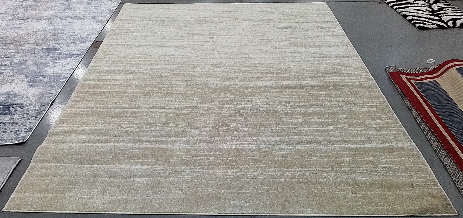 CHAMPAGNE / CREAM 8′-0″ x 10′-0″ Stained Rug, Reduced Price 1172801778 ADR113W-8