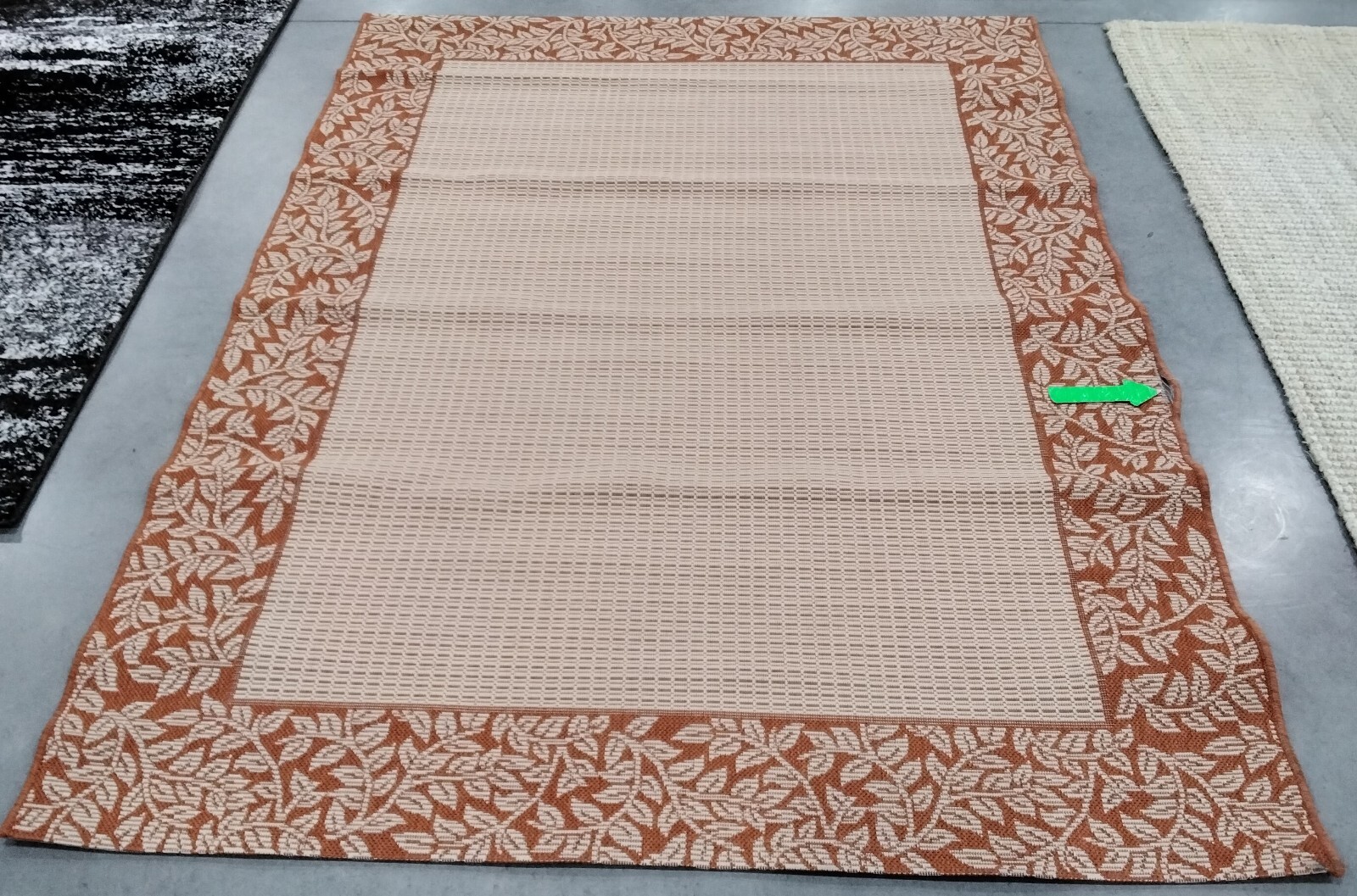 NATURAL / TERRA 5′-3″ X 7′-7″ Damaged Rug Reduced Price 1172740878 CY0727-3201-5
