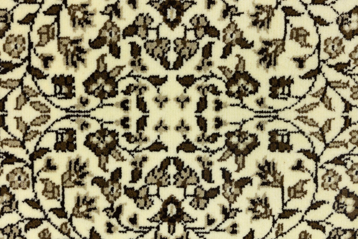 2X3 Hand-Knotted Kirman Rug Floral Wool Oriental Carpet Small Entryway Decor