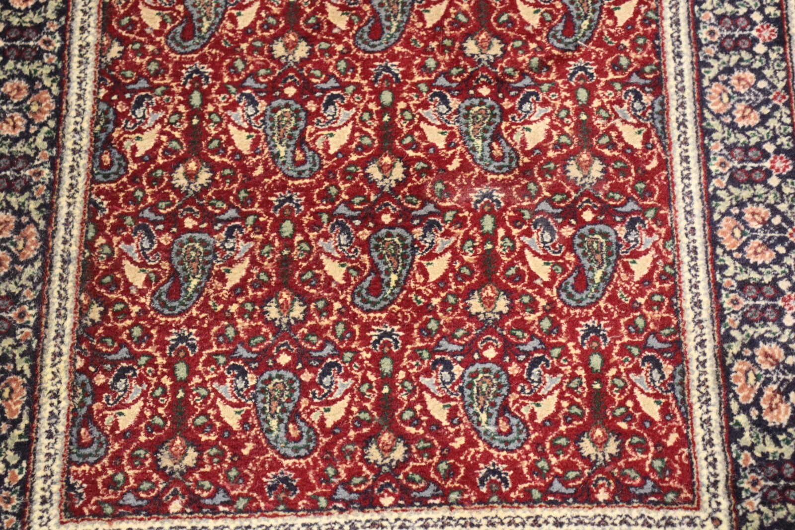 Fine Sino Tabrizz | 2’7″ x 7’3″ Hand-Knotted Runner Rug | 100% Wool | 200+ KPSI