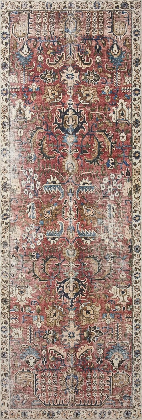 Jules Collection Merlot Area Rug 7’6″ x 9’6″ – Stylish & Cozy Design