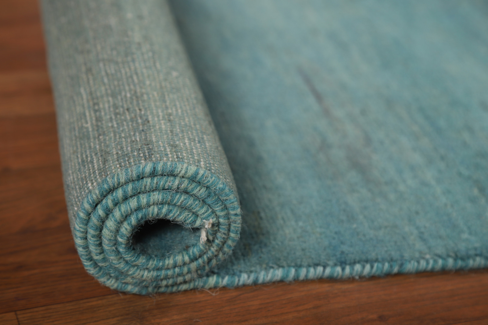 Light Blue Gabbe Modern Wool Foyer Accent Rug 3×4 ft Hand-knotted Oriental Rug