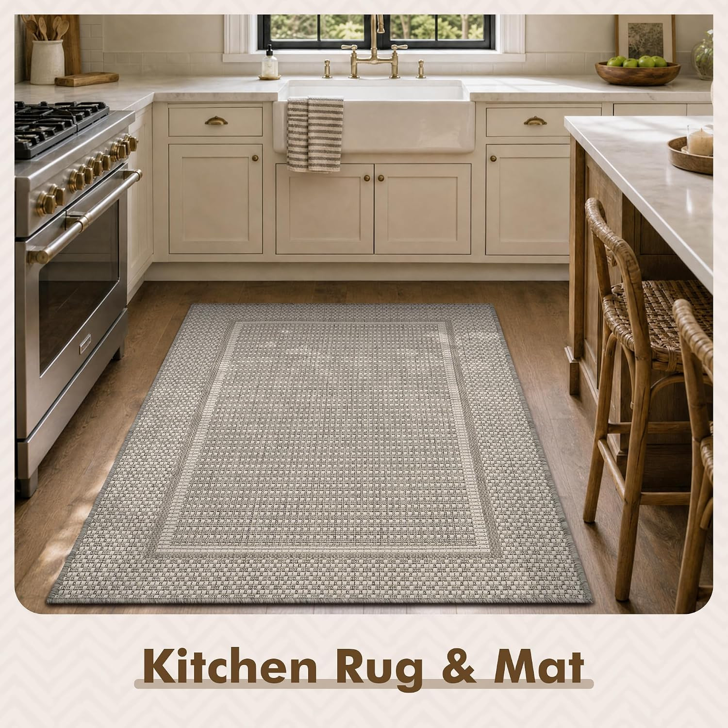 -3X5 Outdoor Rug Porch Entryway Rug-Polypropylene Indoor Outdoor Rugs for Entryw