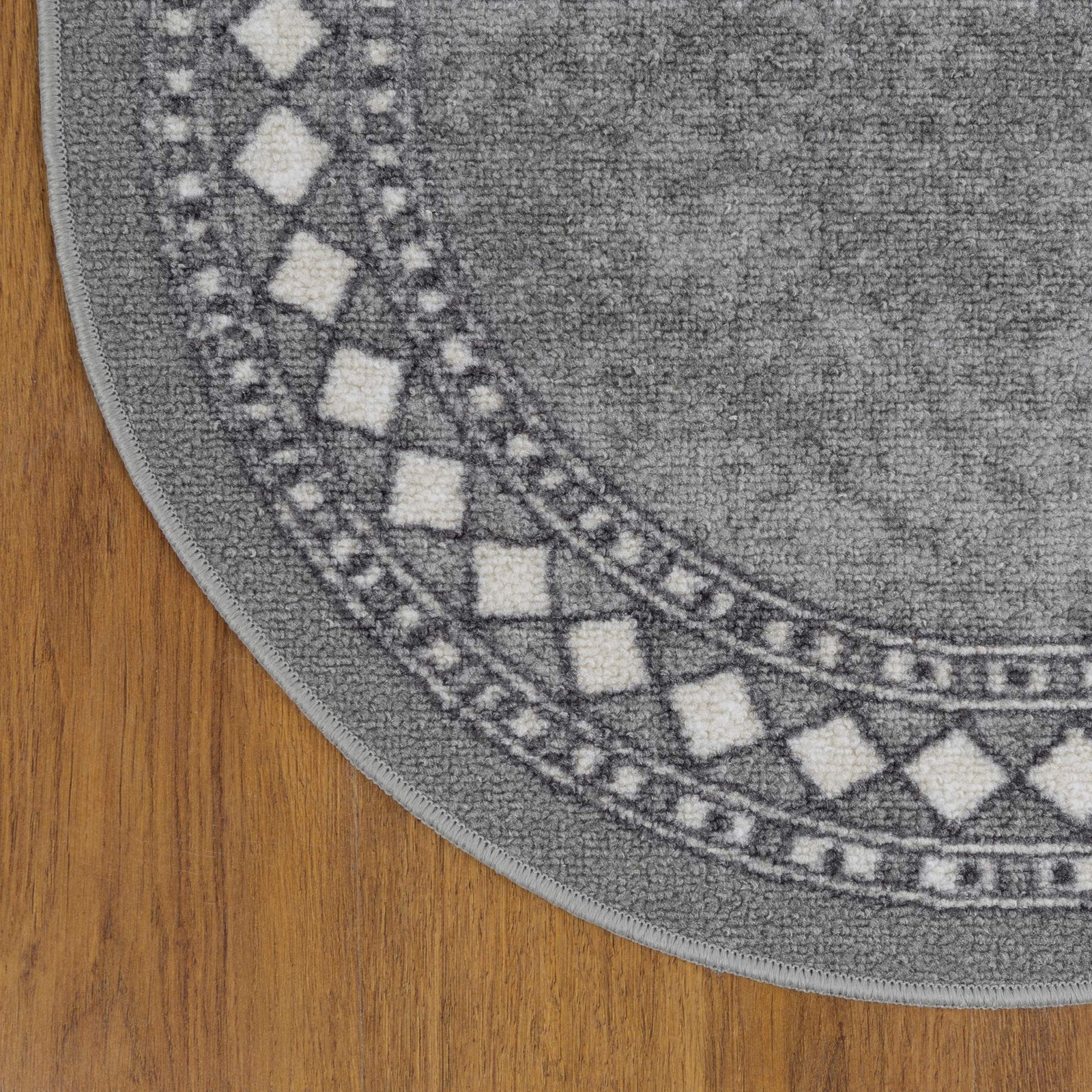 Antep Rugs Alfombras Modern Bordered 2×5 Non-Skid (Non-Slip) Low Profile Pile