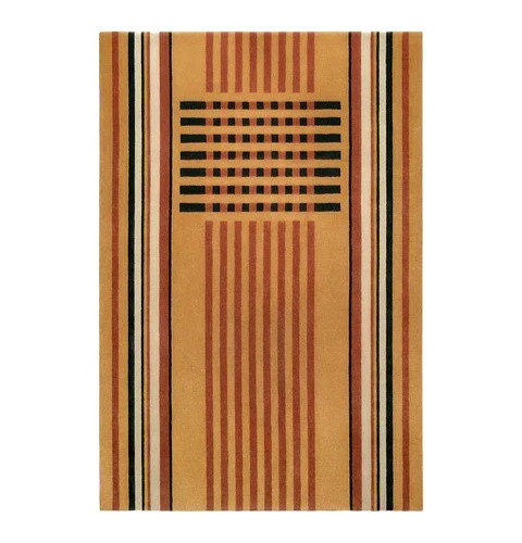Hand Tufted Wool Rug 9×12 ft – Nordic Knots Normandie Ochre Plush Luxury Carpets