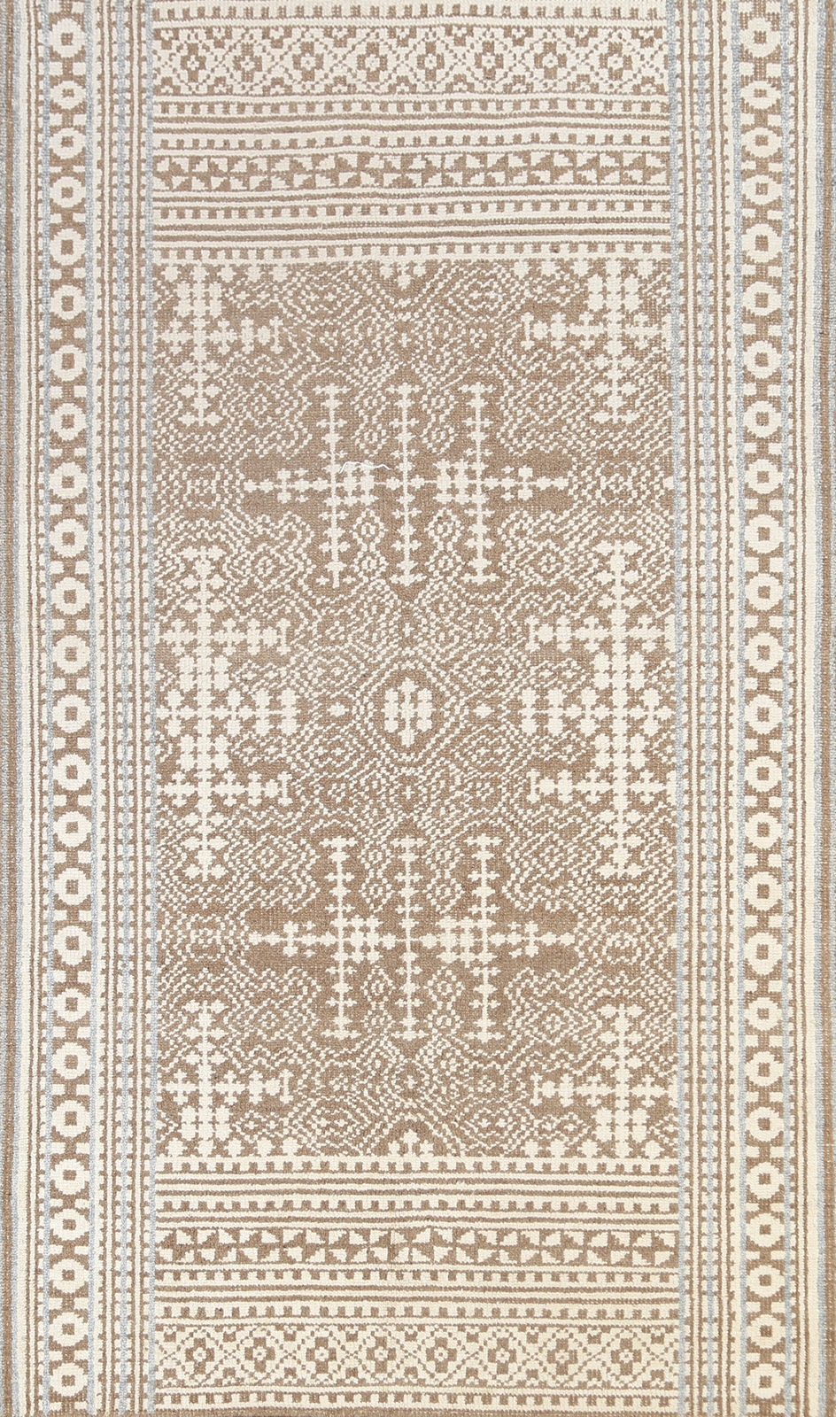 Elegant Handwoven Oushak Indian Rug Living Room Carpet 5×8 ft