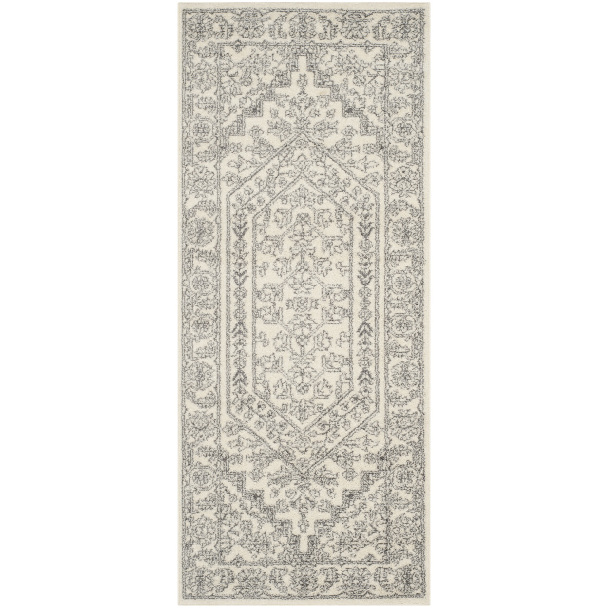 SAFAVIEH Adirondack Collection ADR108B Ivory / Silver Rug