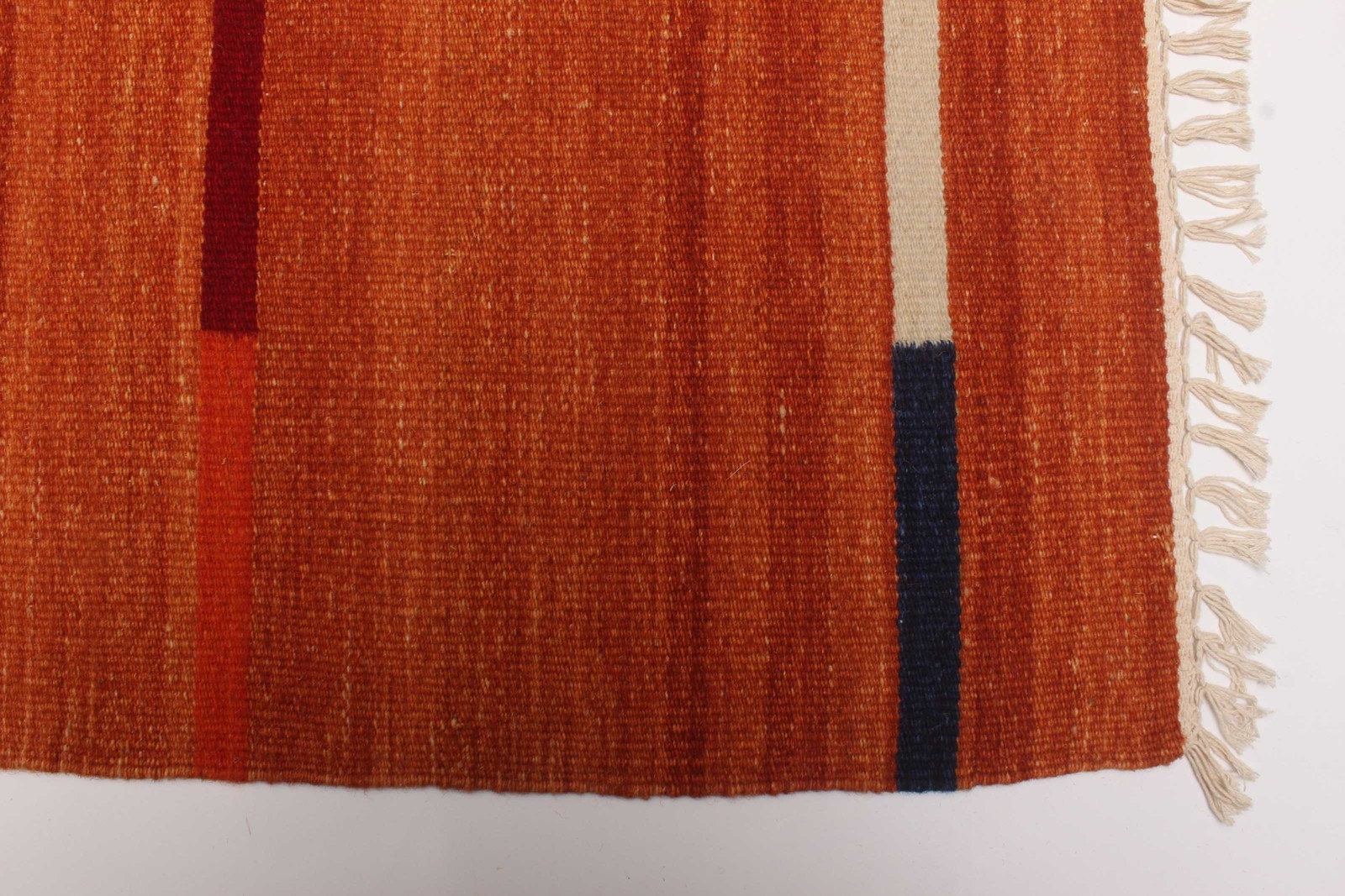 Vintage Hand Woven Turkish Carpet 4’11” x 8’2″ Traditional Wool Kilim Rug