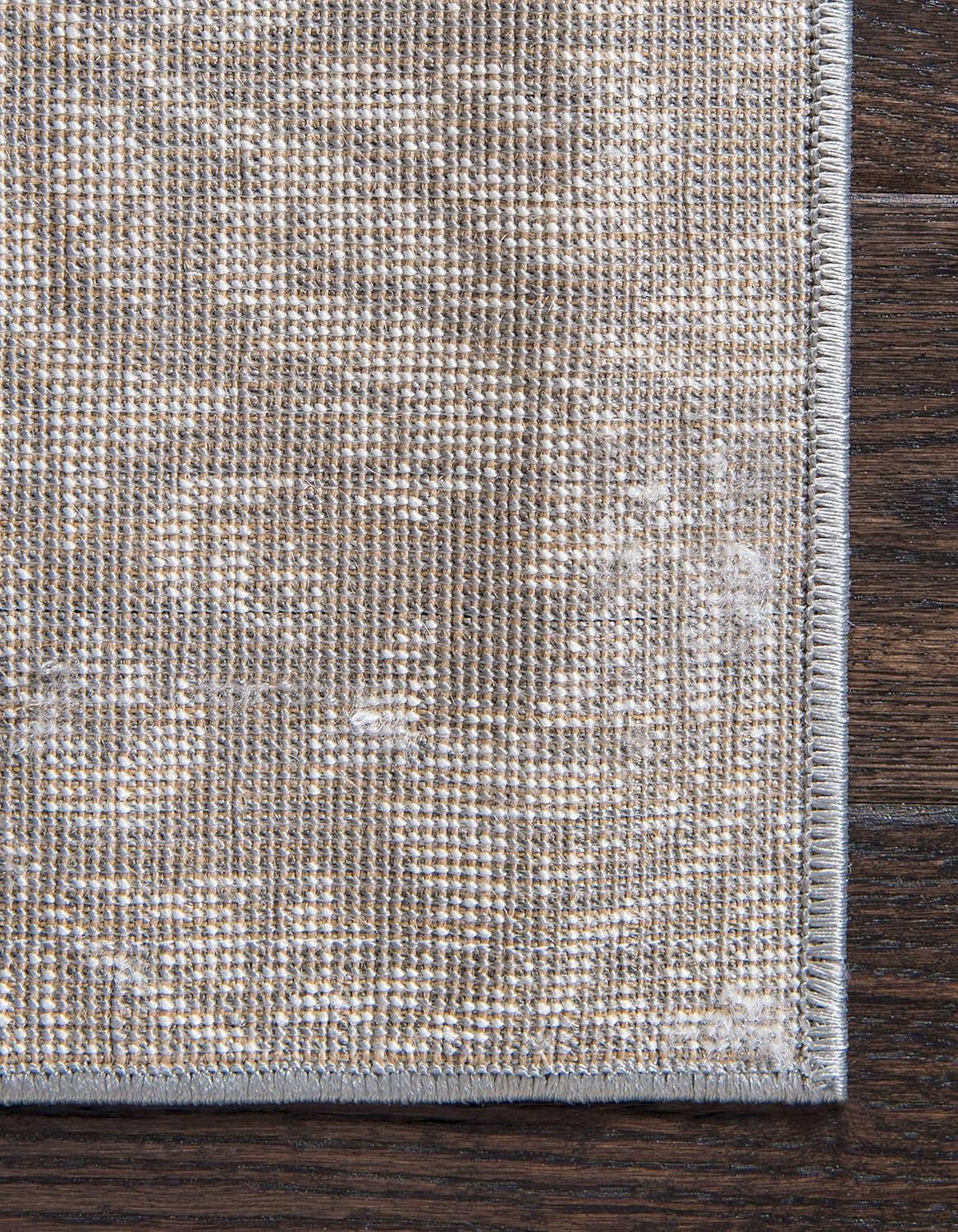 Sofia Grand Area Rug 7’1″ x 10′ Rectangle in Gray/Ivory